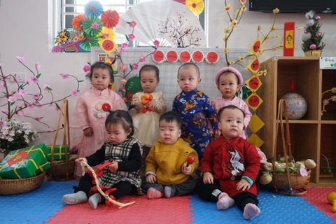 Tháng 1, Tuần 4 LQVH Truyện: Sự tích bánh chưng bánh dày