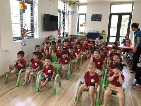 Tháng 3, Tuần 3 LQCC Trò chơi với chữ cái p, q, g, y.