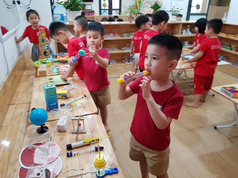 Ngày hội trải nghiệm STEAM của bé