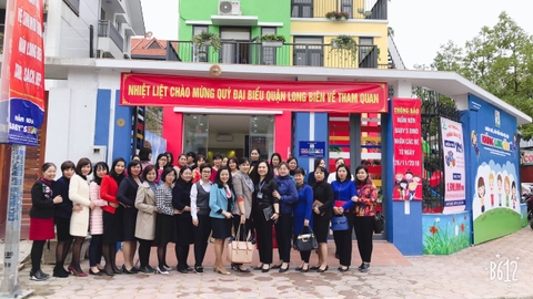 ĐOÀN ĐẠI BIỂU QUẬN LONG BIÊN VỀ THĂM VÀ LÀM VIỆC TẠI BABY'S DINO