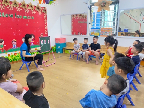 Tháng 4, Tuần 1 LQVT - Đo dung tích bằng một đơn vị đo