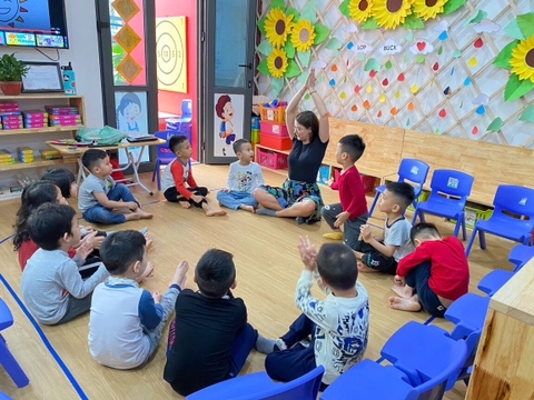 Học Tiếng Anh vui và hiệu quả với trẻ mầm non