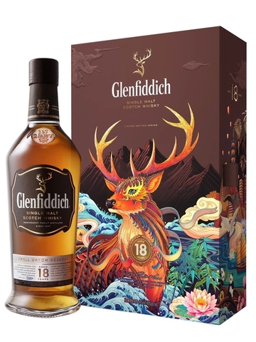 RƯỢU GLENFIDDICH 18 NĂM - HỘP QUÀ TẾT 2020