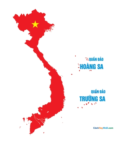 Bản Đồ Việt Nam File Vector Corel AI PDF Full