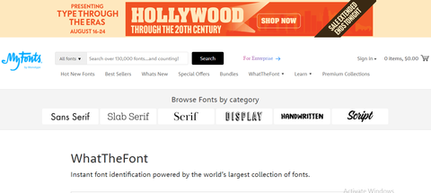 Myfonts - Anpic
