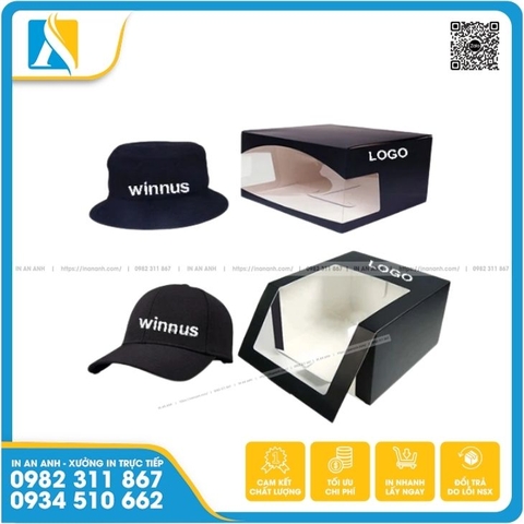 In hộp đựng mũ lưỡi trai, nón kết bằng carton cao cấp 2025