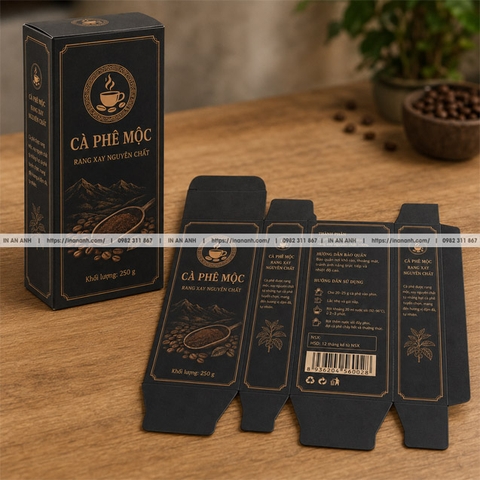 In Bao Bì, Hộp Cà Phê & Trà Theo Thương Hiệu - Giữ Hương, Sang Trọng