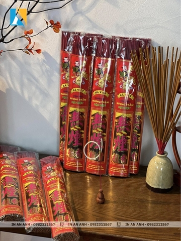 Xưởng sản xuất & in ấn bao bì đựng nhang giá rẻ, đa dạng mẫu mã