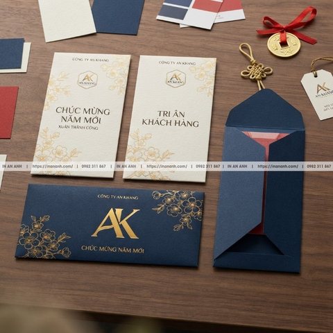 In Bao Lì Xì Doanh Nghiệp Giá Rẻ Thiết Kế Lì Xì Logo Đẹp