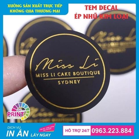 Bảng Giá In Tem Nhãn Mác