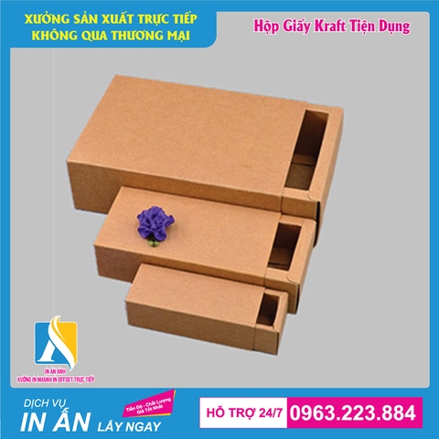 In Hộp Giấy Kraft: Đa Dụng, Tiết Kiệm, Uy Tín Tại Hà Nội