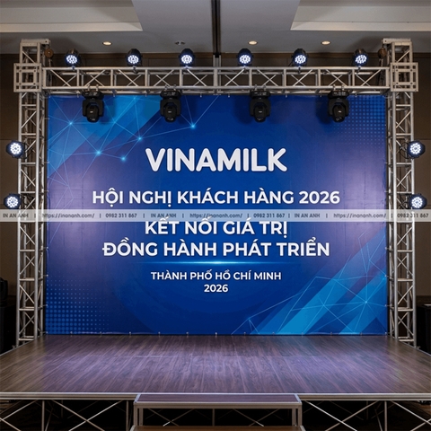 In Backdrop Sân Khấu, Sự Kiện - Phông Nền Khổ Lớn, Thiết Kế Theo Chương Trình