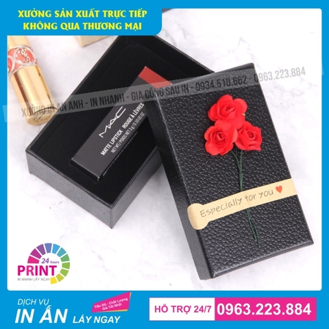 Top 9 mẫu bao bì giấy đựng son thiết kế ấn tượng và được in ấn cao cấp tại Hà Nội