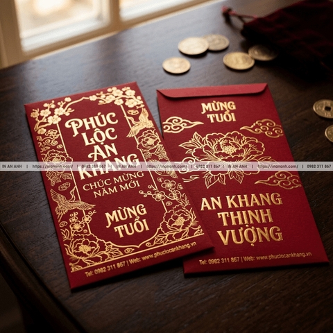 In Phong Bì Đựng Tiền, Chúc Mừng - Mừng Tuổi, Tân Gia, Sự Kiện