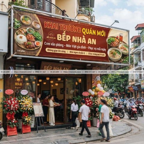 In Bạt Hiflex Quảng Cáo - Bền Màu Ngoài Trời, Khổ Lớn, Lấy Ngay Giá Rẻ