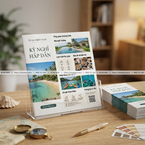 In Brochure Du Lịch, Tour - Giới Thiệu Tour Hấp Dẫn, Hình Ảnh Hút Khách