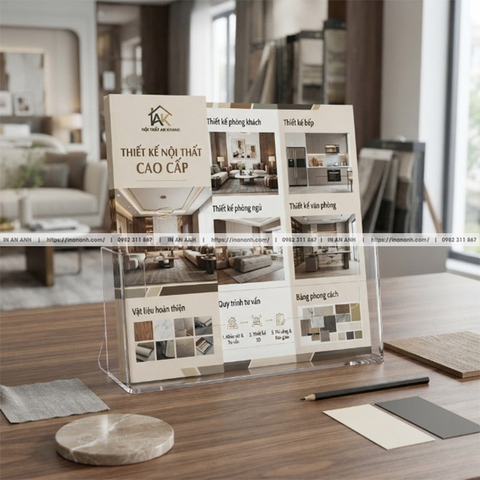 In Brochure Kiến Trúc, Nội Thất - Giới Thiệu Dự Án & Thiết Kế Đẳng Cấp