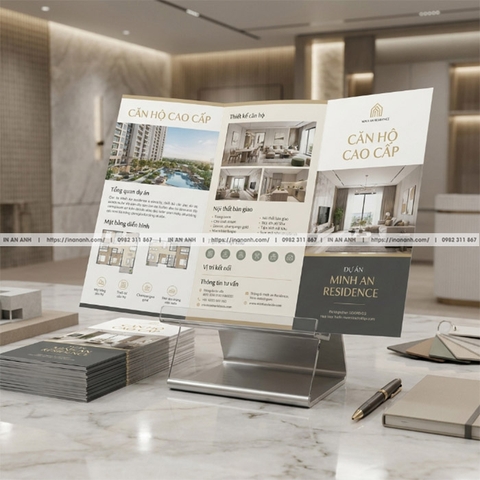 In Brochure Kiến Trúc, Nội Thất - Giới Thiệu Dự Án & Thiết Kế Đẳng Cấp
