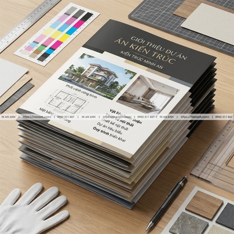 In Brochure Kiến Trúc, Nội Thất - Giới Thiệu Dự Án & Thiết Kế Đẳng Cấp