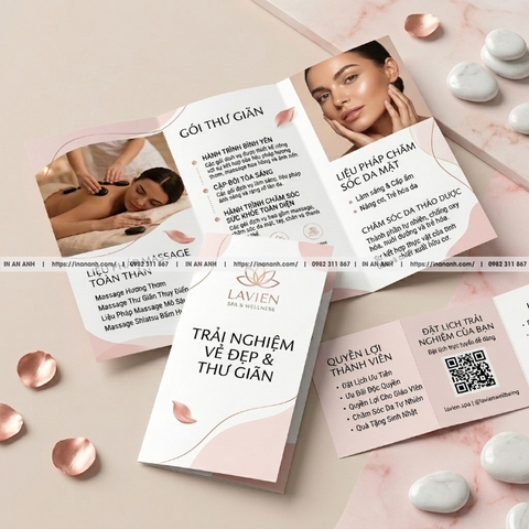 In Tờ Rơi Gấp 3 Giá Rẻ, Thiết Kế Brochure Đẹp Lấy Ngay