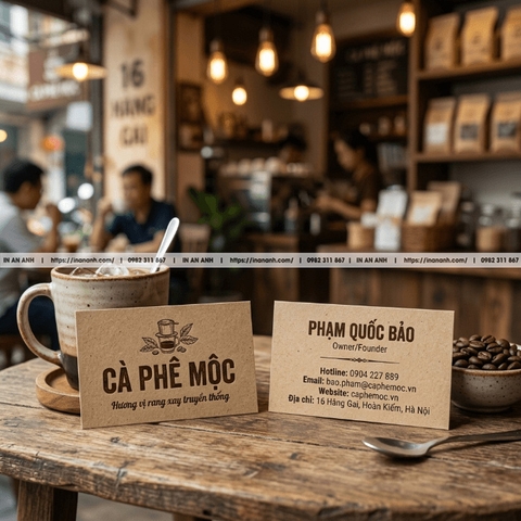 In Card Visit 2 Mặt - Tận Dụng Cả Hai Mặt, Đầy Đủ Thông Tin