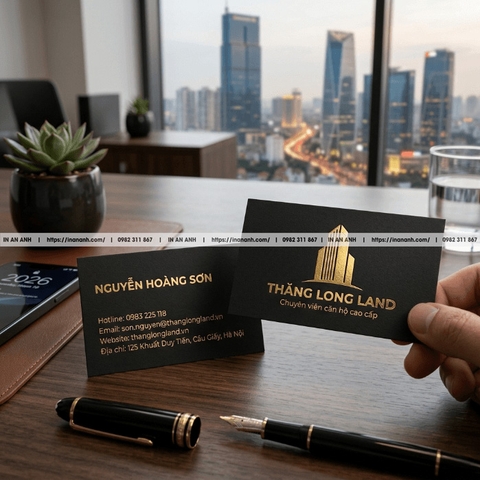 Card Visit Bất Động Sản - Chuyên Nghiệp, Tạo Uy Tín Cho Môi Giới