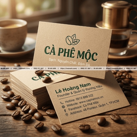 In Danh Thiếp Cá Nhân Giá Rẻ - Miễn Phí Thiết Kế Mẫu Đẹp