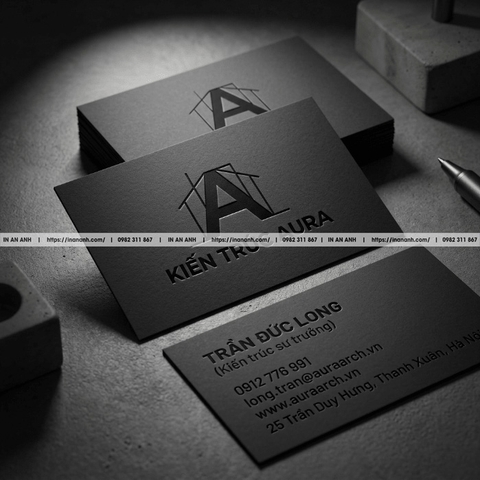 In Name Card Dập Nổi, Dập Chìm - Hiệu Ứng Nổi Khối Sang Trọng