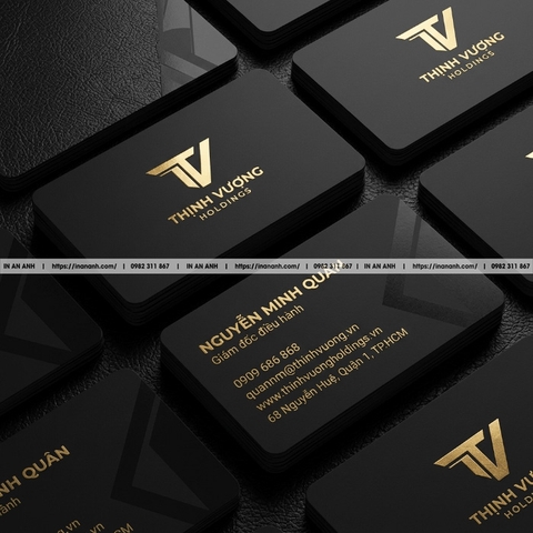 In Card Visit Công Ty Theo Bộ Nhận Diện - Đồng Bộ, Đẳng Cấp Thương Hiệu