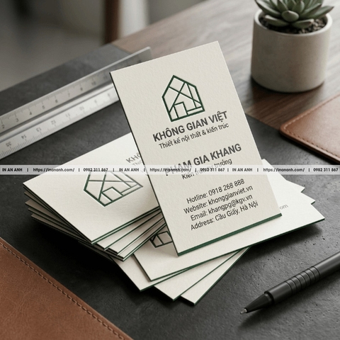 In Card Visit Giấy Mỹ Thuật Cao Cấp - Chất Giấy Sang, Định Vị Đẳng Cấp