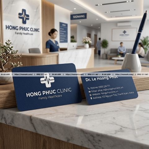 Card Visit Bác Sĩ, Phòng Khám - Chuyên Nghiệp, Tạo Niềm Tin