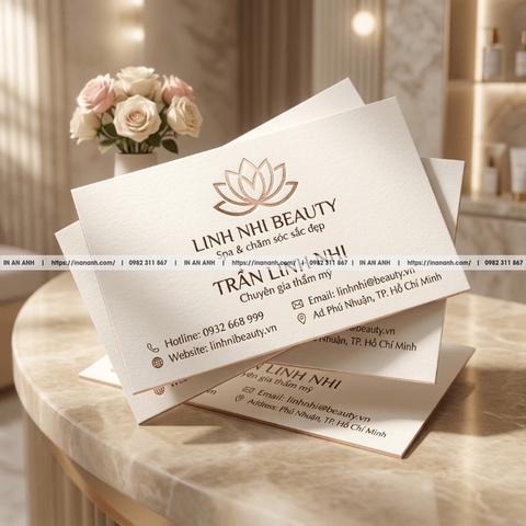 In Card Visit Giấy Mỹ Thuật Cao Cấp - Chất Giấy Sang, Định Vị Đẳng Cấp