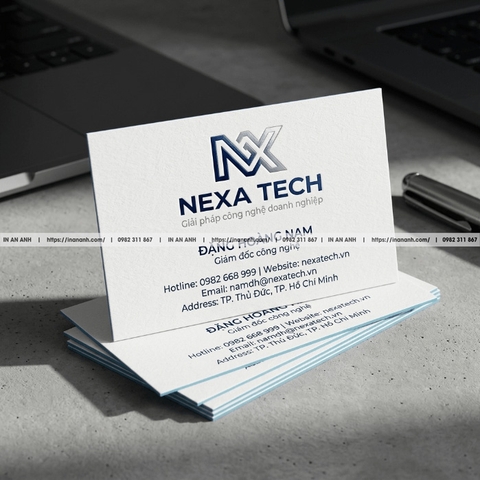 In Card Visit Giấy Mỹ Thuật Cao Cấp - Chất Giấy Sang, Định Vị Đẳng Cấp