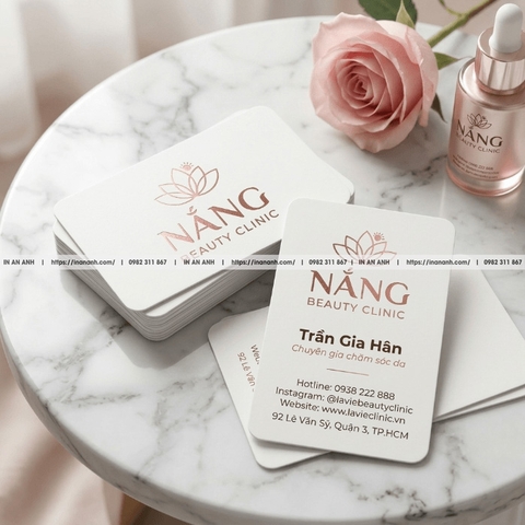 In Danh Thiếp Cá Nhân Giá Rẻ - Miễn Phí Thiết Kế Mẫu Đẹp