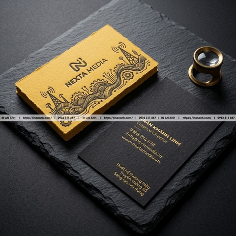 In Card Visit Công Ty Theo Bộ Nhận Diện - Đồng Bộ, Đẳng Cấp Thương Hiệu