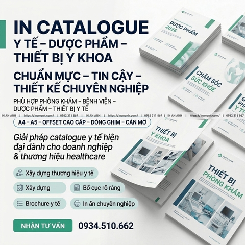 In Catalogue Y Tế, Dược Phẩm, Thiết Bị Y Khoa - Chuẩn Mực, Tin Cậy