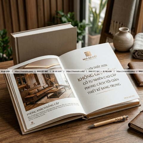 In Catalogue Giấy Mỹ Thuật - Chất Giấy Đặc Biệt Cho Thương Hiệu Cao Cấp