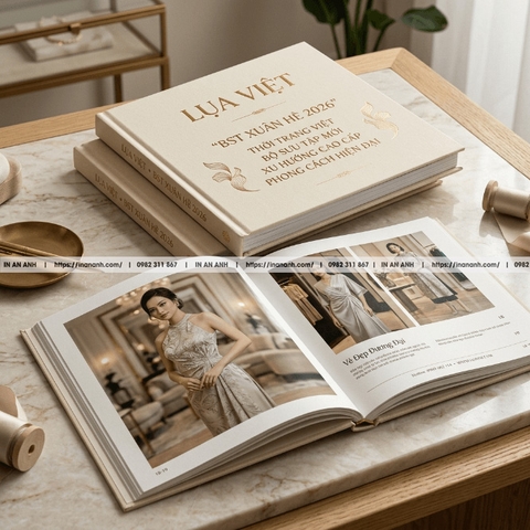 In Catalogue Giấy Mỹ Thuật - Chất Giấy Đặc Biệt Cho Thương Hiệu Cao Cấp