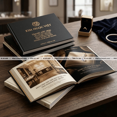 In Catalogue Giấy Mỹ Thuật - Chất Giấy Đặc Biệt Cho Thương Hiệu Cao Cấp