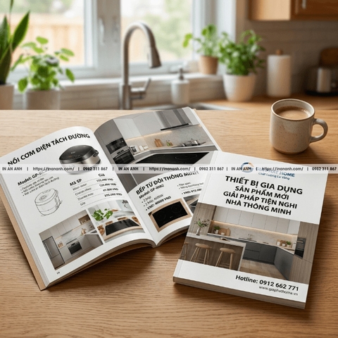 In Catalogue Giới Thiệu Sản Phẩm - Trình Bày Sản Phẩm Chuyên Nghiệp, Chốt Đơn