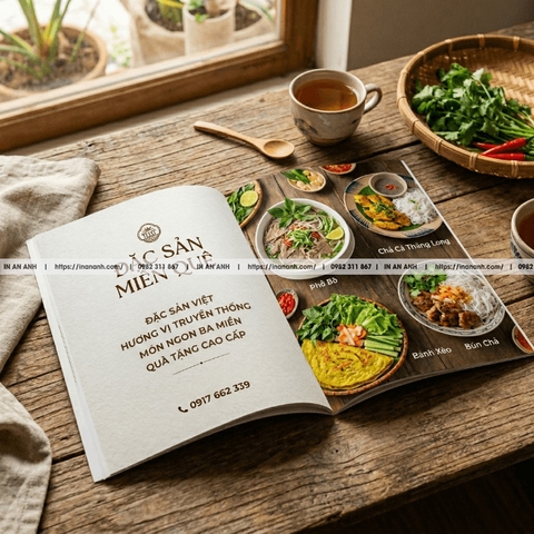 In Catalogue Thực Phẩm, Nông Sản, Nhà Hàng - Kích Thích Vị Giác