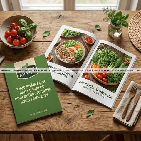 In Catalogue Thực Phẩm, Nông Sản, Nhà Hàng - Kích Thích Vị Giác