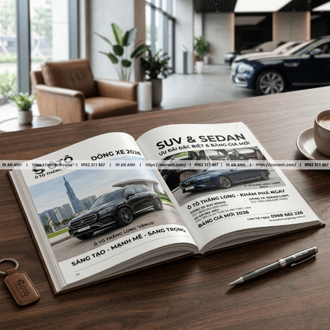 In Catalogue Giới Thiệu Sản Phẩm - Trình Bày Sản Phẩm Chuyên Nghiệp, Chốt Đơn