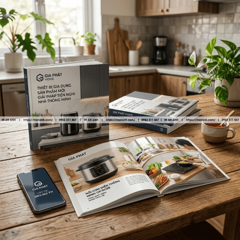 In Catalogue Giới Thiệu Sản Phẩm - Trình Bày Sản Phẩm Chuyên Nghiệp, Chốt Đơn