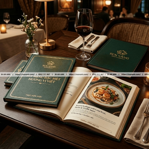 In Catalogue Thực Phẩm, Nông Sản, Nhà Hàng - Kích Thích Vị Giác