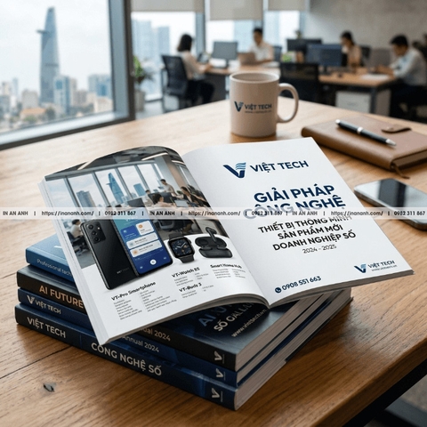 In Catalogue Giới Thiệu Sản Phẩm - Trình Bày Sản Phẩm Chuyên Nghiệp, Chốt Đơn