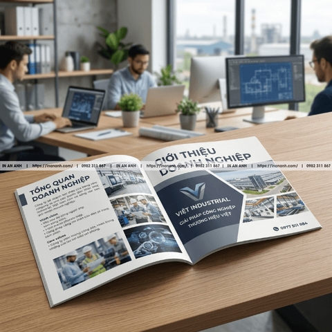 In Company Profile, Hồ Sơ Năng Lực - Catalogue Giới Thiệu Công Ty Đẳng Cấp