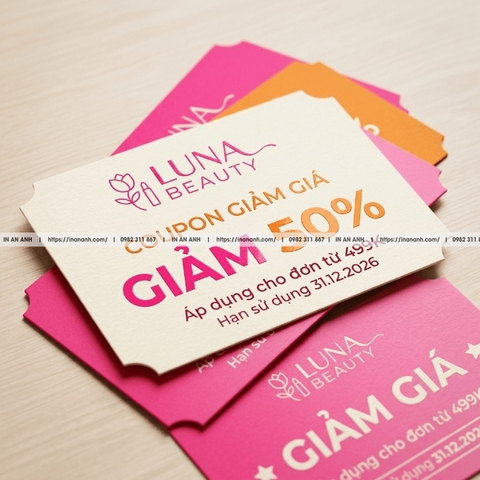 In Coupon Số Lượng Ít Cho Shop Khởi Nghiệp – Giá Tận Gốc