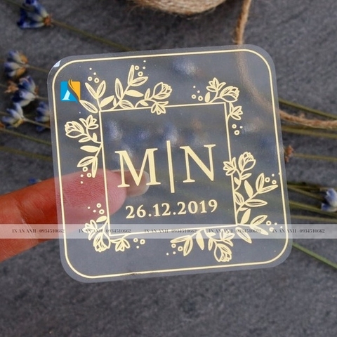 In Decal Nhựa, In Tem Nhựa Đẹp, Lấy Ngay, Giá Rẻ 2025