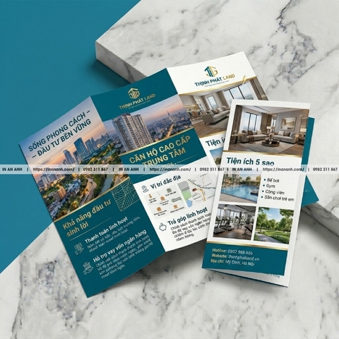 In Flyer Gấp 2 Gấp 3 Giá Rẻ Hà Nội Thiết Kế Chuyên Nghiệp
